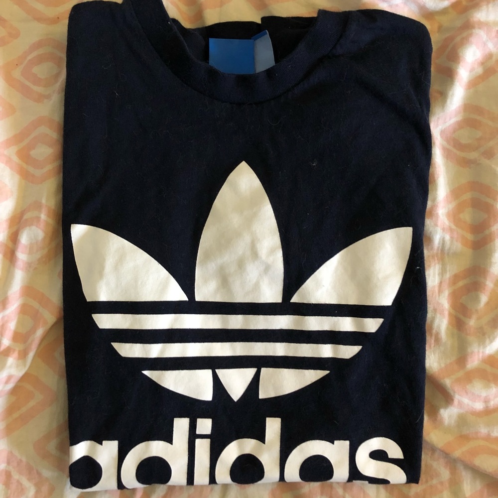 Navy Blue Adidas Shirt